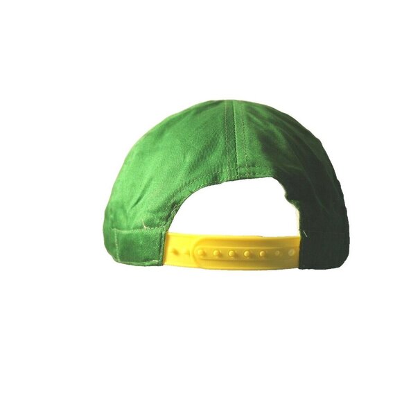 John Deere Vintage 2005 Snapback Hat Green Yellow Adjustable Cap Cotton Farm - Picture 4 of 7